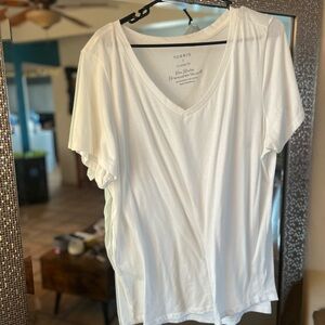 Torrid Women's Classic White V-Neck Top